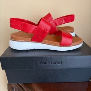 Cole Haan Women's Red Sandals